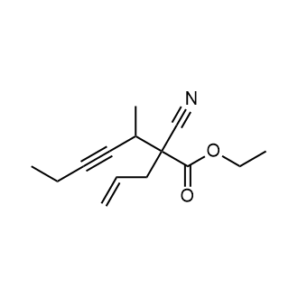 2-Allyl-2-Cyano-3-methyl-4-heptynoic acid ethyl ester|CS-0762205