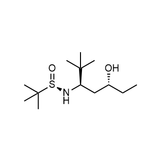 (2R,1'R,3'R)-N-(1-Tert-Butyl-3-hydroxypentyl)-2-methylpropane-2-sulfinamide|CS-0762299