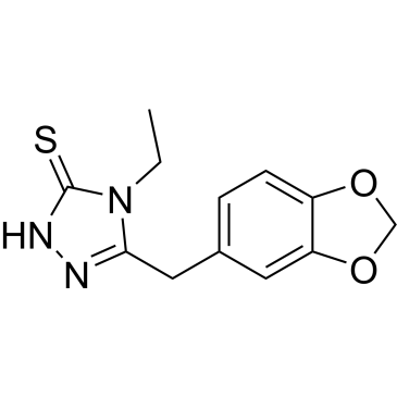 3-(1,3-Benzodioxol-5-ylmethyl)-4-ethyl-1H-1,2,4-triazole-5-thione|CS-0762613