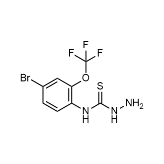 4-(4-Bromo-2-Trifluoromethoxyphenyl)-thiosemicarbazide|CS-0762735
