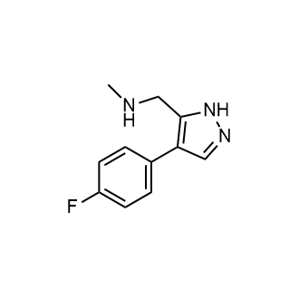 {[4-(4-Fluorophenyl)-1H-pyrazol-5-yl]methyl}(methyl)amine|CS-0762830