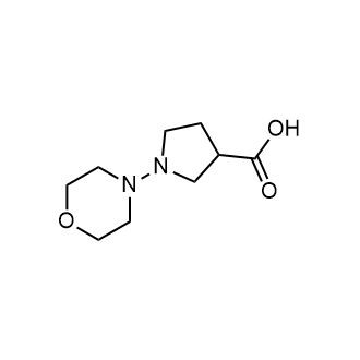 1-Morpholin-4-Ylpyrrolidine-3-carboxylic acid|CS-0762861