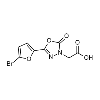 2-[5-(5-Bromofuran-2-yl)-2-oxo-1,3,4-oxadiazol-3-yl]acetic acid|CS-0762932