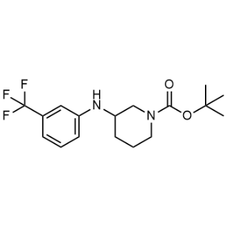 Tert-Butyl 3-{[3-(Trifluoromethyl)phenyl]amino}piperidine-1-carboxylate|CS-0762997