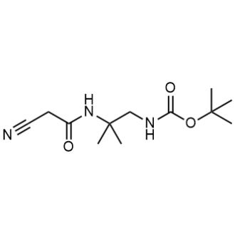 [2-(2-Cyanoacetylamino)-2-Methylpropyl]-carbamic acid t-butyl ester|CS-0763156