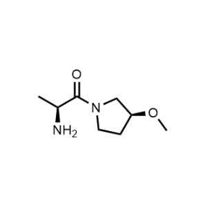 (2S)-2-Amino-1-[(3S)-3-methoxypyrrolidin-1-yl]propan-1-one|CS-0763230