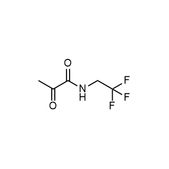 2-oxo-N-(2,2,2-trifluoroethyl)propanamide|CS-0763326