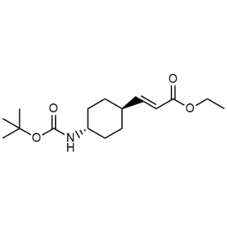 ethyl (E)-3-((1r,4r)-4-((tert-butoxycarbonyl)amino)cyclohexyl)acrylate|CS-0763347