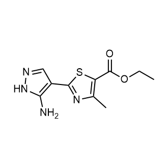 Ethyl 2-(5-amino-1H-pyrazol-4-yl)-4-methyl-1,3-thiazole-5-carboxylate|CS-0763376