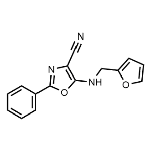  5-[(2-Furanylmethyl)Amino]-2-phenyl-4-oxazolecarbonitrile|CS-0763492