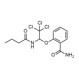 2-(1-Butanamido-2,2,2-Trichloroethoxy)benzamide|CS-0763511