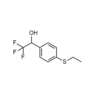 1-[4-(Ethylsulfanyl)Phenyl]-2,2,2-trifluoroethan-1-ol|CS-0763604