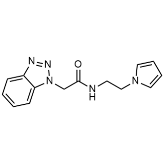 2-(1H-1,2,3-Benzotriazol-1-Yl)-N-[2-(1H-pyrrol-1-yl)ethyl]acetamide|CS-0763984