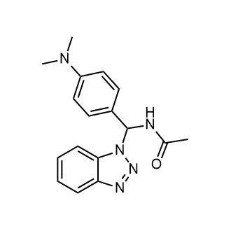 N-[1H-1,2,3-Benzotriazol-1-Yl[4-(dimethylamino)-phenyl]methyl]acetamide|CS-0764044