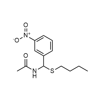 N-[(Butylsulfanyl)(3-Nitrophenyl)methyl]acetamide|CS-0764291