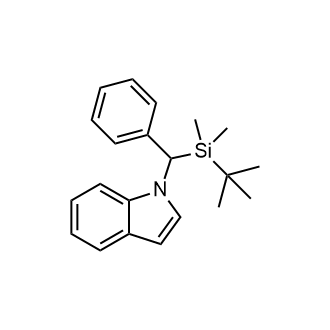 1-[(Tert-Butyldimethylsilyl)(phenyl)methyl]-1H-indole|CS-0764425