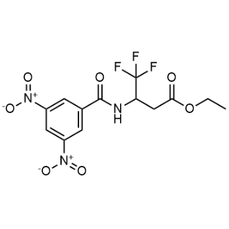 Ethyl 3-[(3,5-Dinitrophenyl)formamido]-4,4,4-trifluorobutanoate|CS-0764457