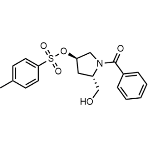 [(3R,5S)-1-Benzoyl-5-(hydroxymethyl)pyrrolidin-3-yl] 4-methylbenzenesulfonate|CS-0764534