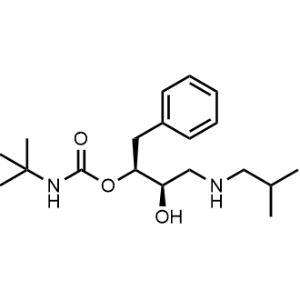 rel-(1R,2S)-2-Hydroxy-3-[(2-methylpropyl)amino]-1-(phenylmethyl)propyl N-(1,1-dimethylethyl)carbamate|CS-0764566