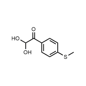 2,2-Dihydroxy-1-[4-(methylthio)phenyl]ethanone|CS-0764654