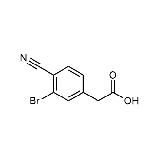 2-(3-Bromo-4-Cyanophenyl)acetic acid|CS-0764739