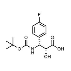 (2R,3R)-3-((Tert-Butoxycarbonyl)amino)-3-(4-fluorophenyl)-2-hydroxypropanoic acid|CS-0764875