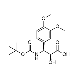 (2S,3S)-3-((Tert-Butoxycarbonyl)amino)-3-(3,4-dimethoxyphenyl)-2-hydroxypropanoic acid|CS-0764890