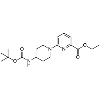 Ethyl 6-(4-((Tert-butoxycarbonyl)amino)piperidin-1-yl)picolinate|CS-0764921