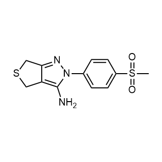 2-(4-Methanesulfonyl-Phenyl)-2,6-dihydro-4H-thieno[3,4-c]pyrazol-3-ylamine|CS-0764985