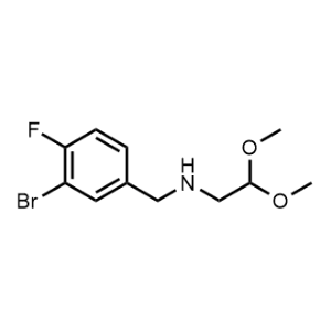 (3-Bromo-4-Fluoro-benzyl)-(2,2-dimethoxy-ethyl)-amine|CS-0765014