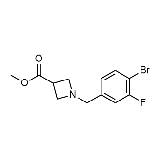 Methyl 1-(4-bromo-3-fluorobenzyl)azetidine-3-carboxylate|CS-0765126