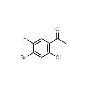 Ethanone, 1-(4-Bromo-2-chloro-5-fluorophenyl)-|CS-0765172