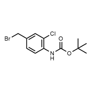 Carbamic Acid, [4-(bromomethyl)-2-chlorophenyl]-, 1,1-dimethylethyl ester|CS-0765231