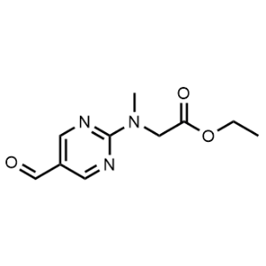 Ethyl N-(5-formylpyrimidin-2-yl)-N-methylglycinate|CS-0765330