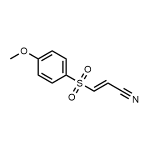 (E)-3-((4-Methoxyphenyl)Sulfonyl)acrylonitrile|CS-0765516