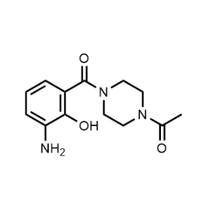 1-(4-(3-Amino-2-Hydroxybenzoyl)piperazin-1-yl)ethanone|CS-0765519