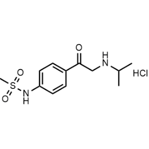 N-(4-(2-(Isopropylamino)Acetyl)phenyl)methanesulfonamide hydrochloride|CS-0765646