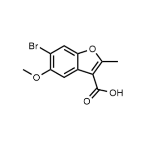 6-Bromo-5-methoxy-2-methyl-1-benzofuran-3-carboxylic acid|CS-0765911