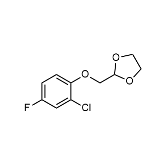 2-(2-Chloro-4-Fluoro-phenoxy)methyl-1,3-dioxolane|CS-0765945