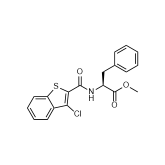 Methyl (2S)-2-[(3-chloro-1-benzothiophene-2-carbonyl)amino]-3-phenylpropanoate|CS-0766272