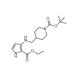 1-Boc-4-[(2-Ethoxycarbonyl-1H-Pyrrol-3-ylamino)methyl]piperidine|CS-0766359