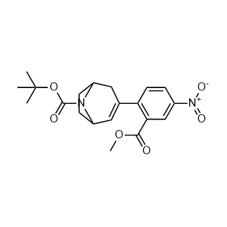 8-Boc-3-(2-Methoxycarbonyl-4-nitrophenyl)-8-aza-bicyclo[3.2.1]oct-2-ene|CS-0766398