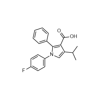 1-(4-Fluorophenyl)-4-Isopropyl-2-phenyl-1H-pyrrole-3-carboxylic acid|CS-0766468