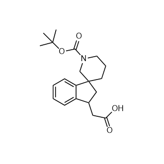 2-(1'-(Tert-Butoxycarbonyl)-2,3-dihydrospiro[indene-1,3'-piperidin]-3-yl)acetic acid|CS-0766475