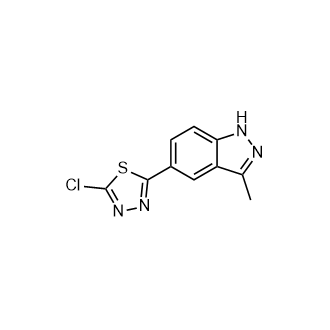 2-Chloro-5-(3-Methyl-1H-indazol-5-yl)-1,3,4-thiadiazole|CS-0766483