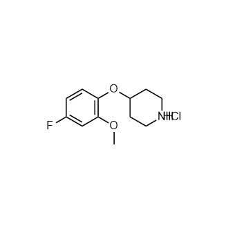 4-(4-Fluoro-2-Methoxyphenoxy)piperidine hydrochloride|CS-0766495
