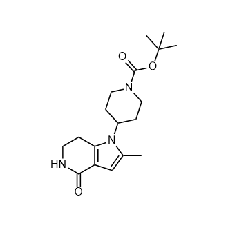 Tert-butyl 4-(2-methyl-4-oxo-6,7-dihydro-5H-pyrrolo[3,2-c]pyridin-1-yl)piperidine-1-carboxylate|CS-0766521