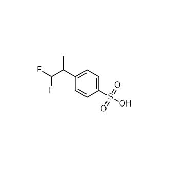 4-(1,1-Difluoropropan-2-Yl)benzenesulfonic acid|CS-0766583