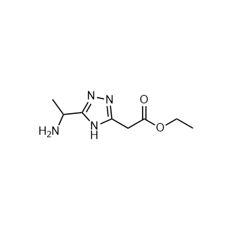 Ethyl 2-(5-(1-Aminoethyl)-4H-1,2,4-triazol-3-yl)acetate|CS-0766591