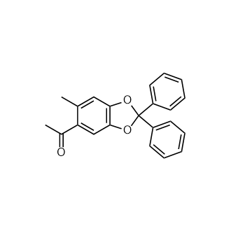1-(6-Methyl-2,2-diphenyl-1,3-benzodioxol-5-yl)ethanone|CS-0766635
